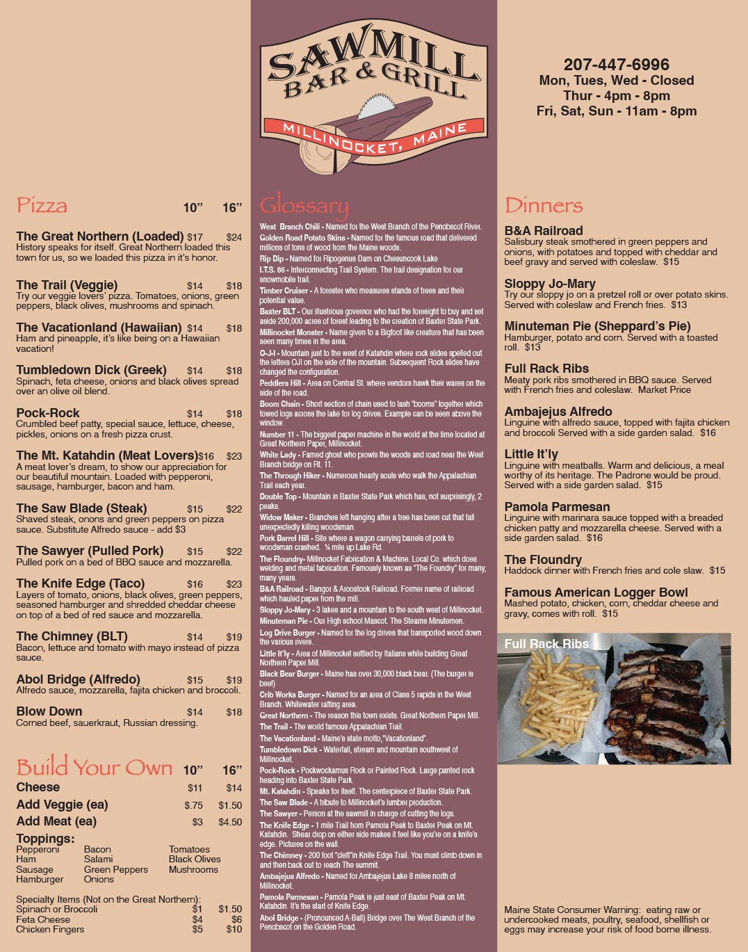 Our Menu #2